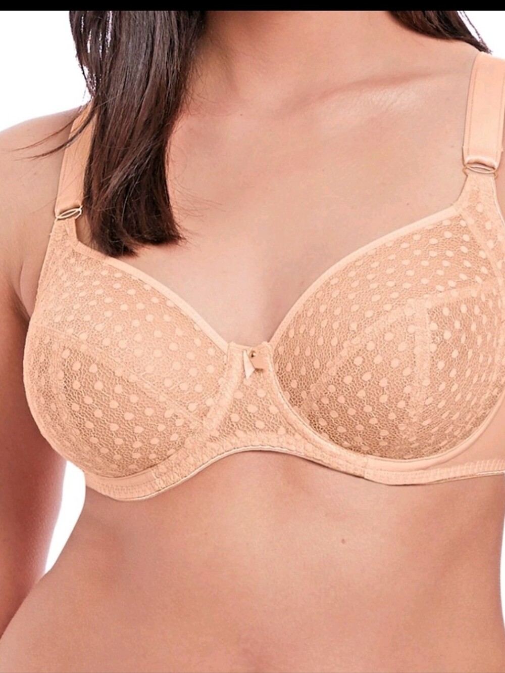 Freya Starlight Nude Polka Dot Bra